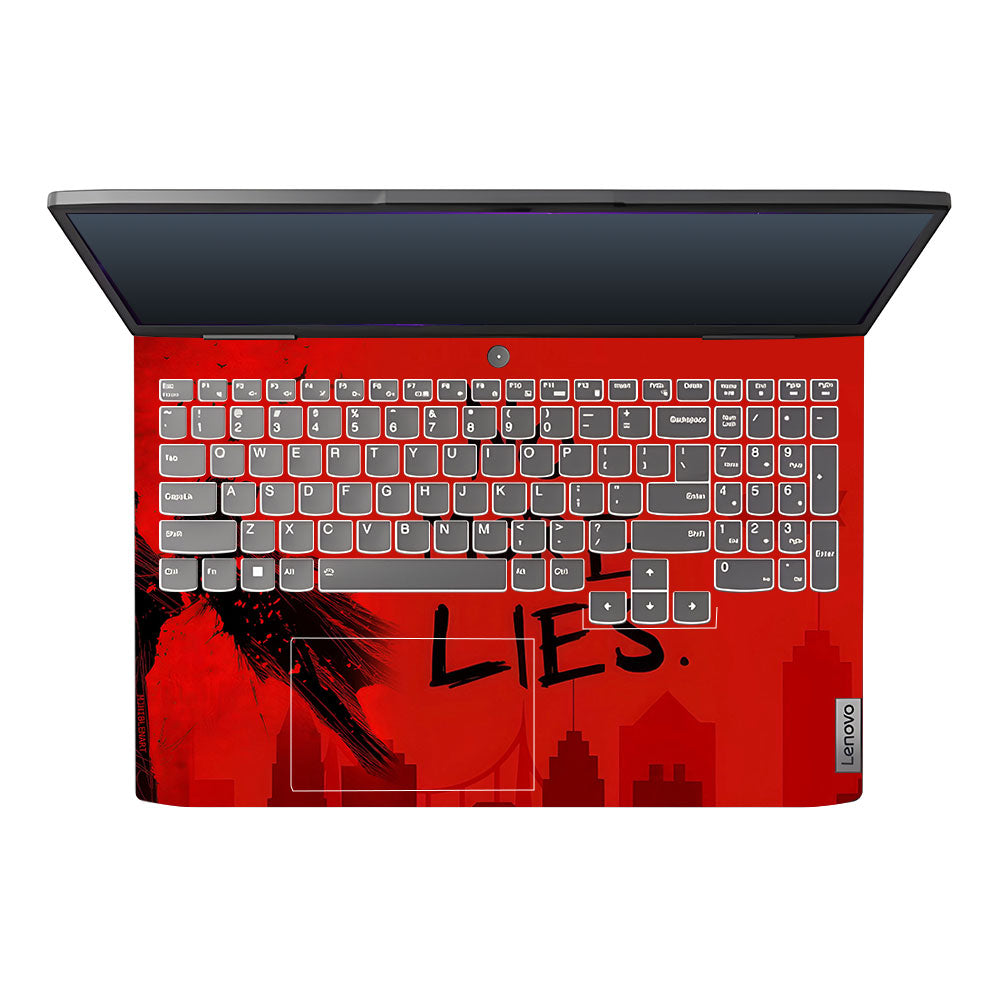 Batman No More Lies Lenovo LOQ 2023 15IRH8, 15APH8  3D Laptop Skin