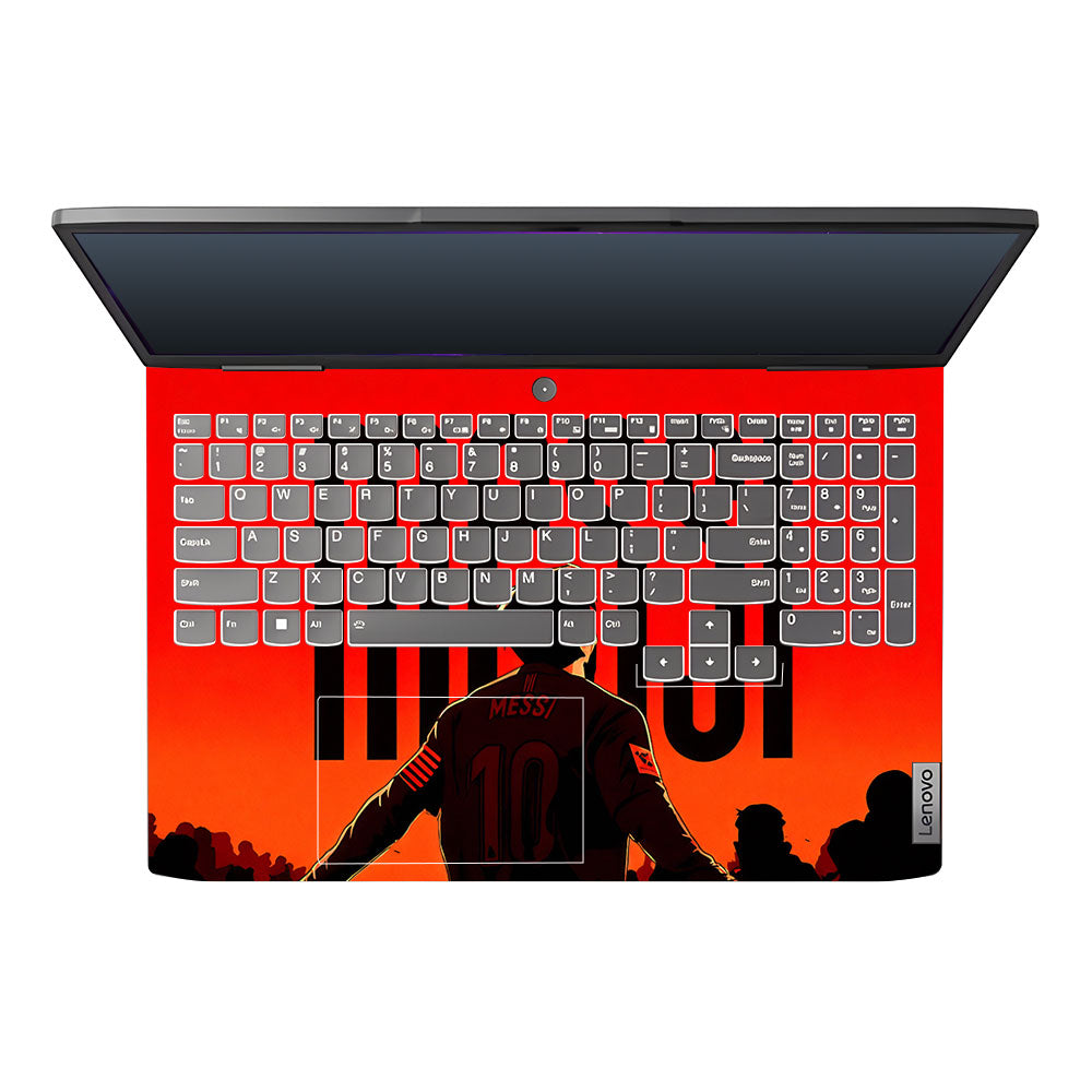 Messi Red Aura Lenovo LOQ 2023 15IRH8, 15APH8  3D Laptop Skin