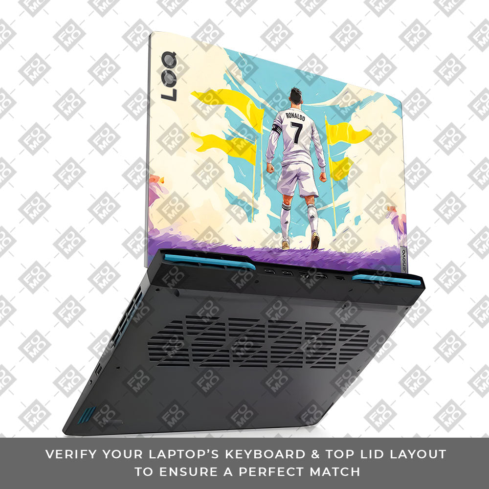 Ronaldo Final Boss Lenovo LOQ 2023 15IRH8, 15APH8  3D Laptop Skin