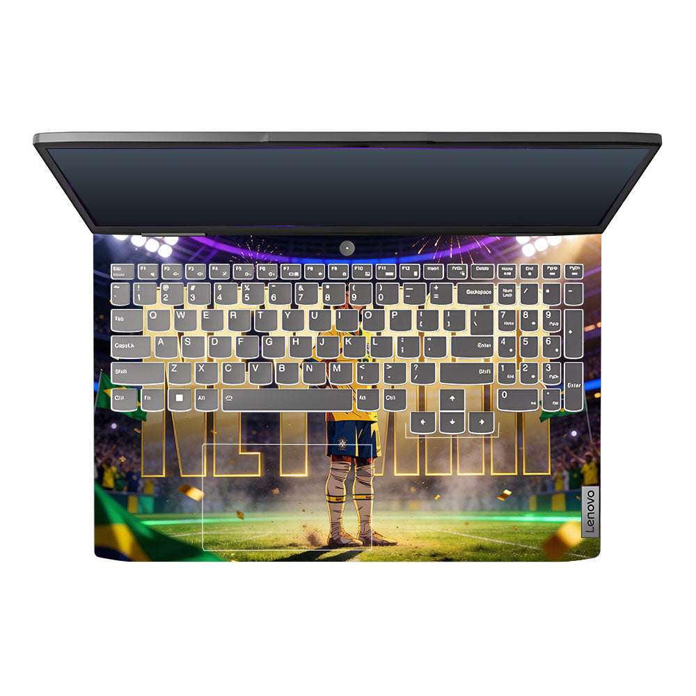Neymar Golden Aura Lenovo LOQ 2023 15IRH8, 15APH8  3D Laptop Skin