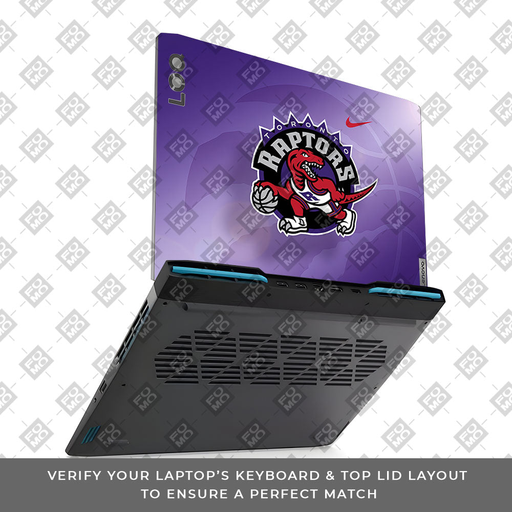 Raptors Pride Lenovo LOQ 2023 15IRH8, 15APH8  3D Laptop Skin