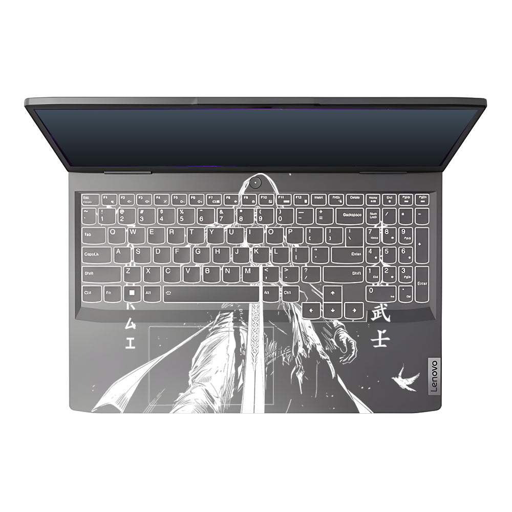 Transparent Ghost Samurai Lenovo LOQ 2023 15IRH8, 15APH8 Laptop Skin