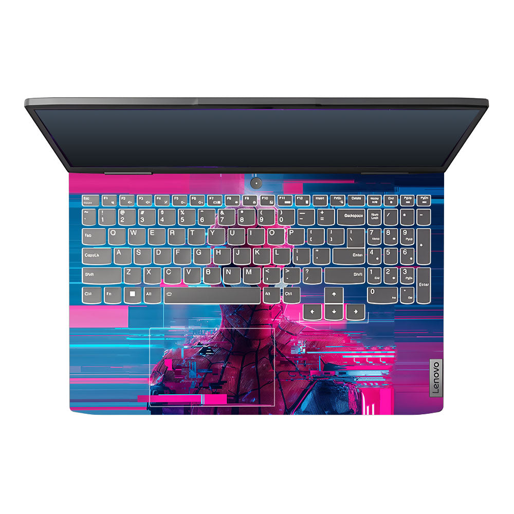 Glitch Spider Lenovo LOQ 2023 15IRH8, 15APH8  3D Laptop Skin