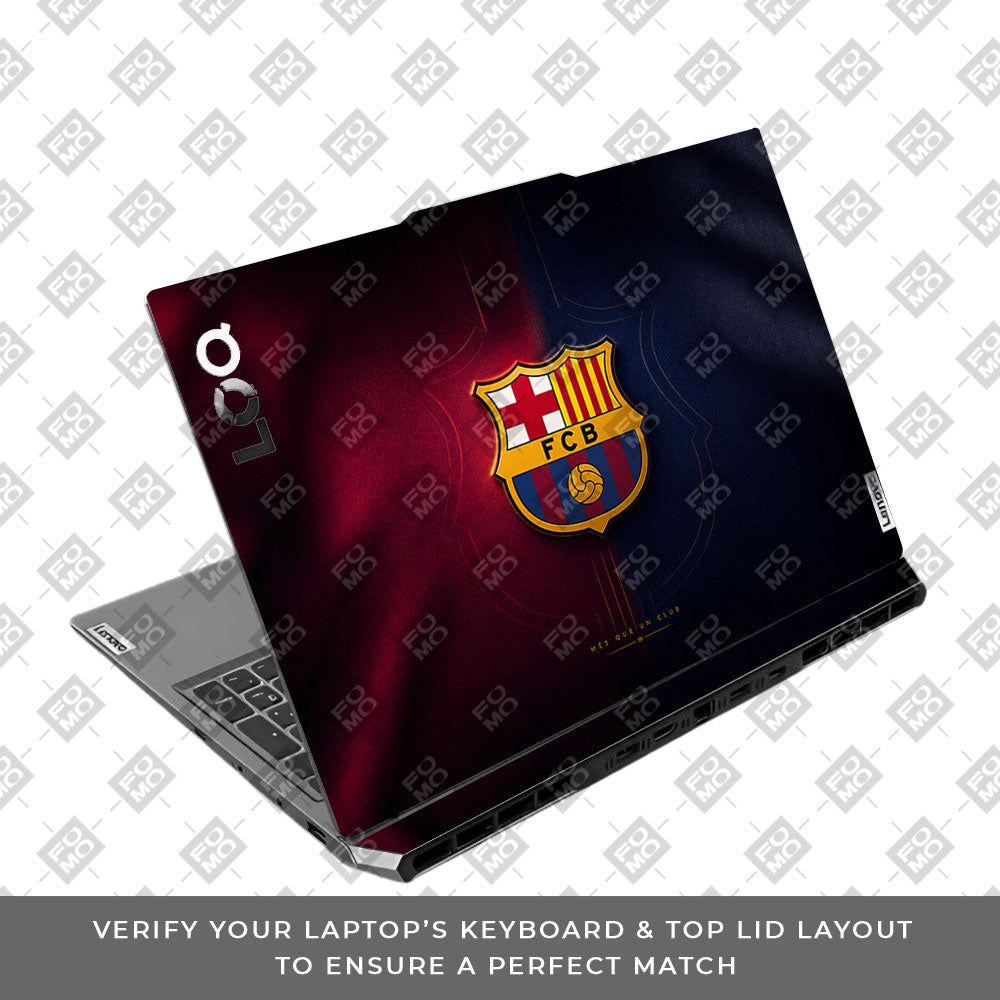 Catalan Pride Barcelona Legacy Lenovo LOQ 2024, 2025 3D Laptop Skin