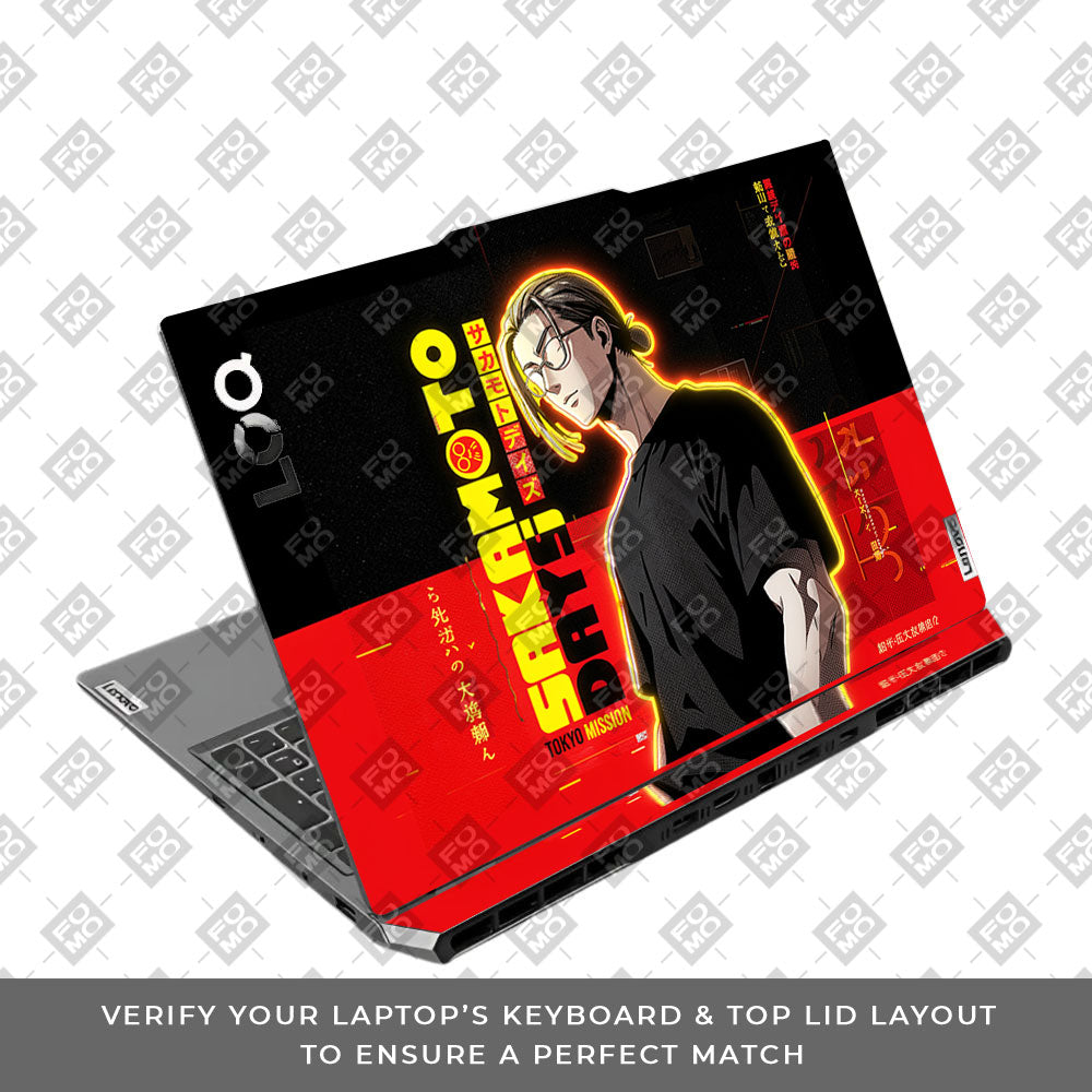 Taro Sakomoto Lenovo LOQ 2024, 2025 3D Laptop Skin