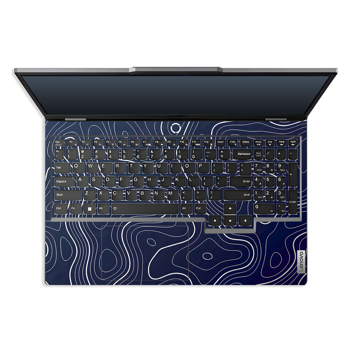 Fluid Lines Design Lenovo LOQ 2024, 2025 3D Laptop Skin