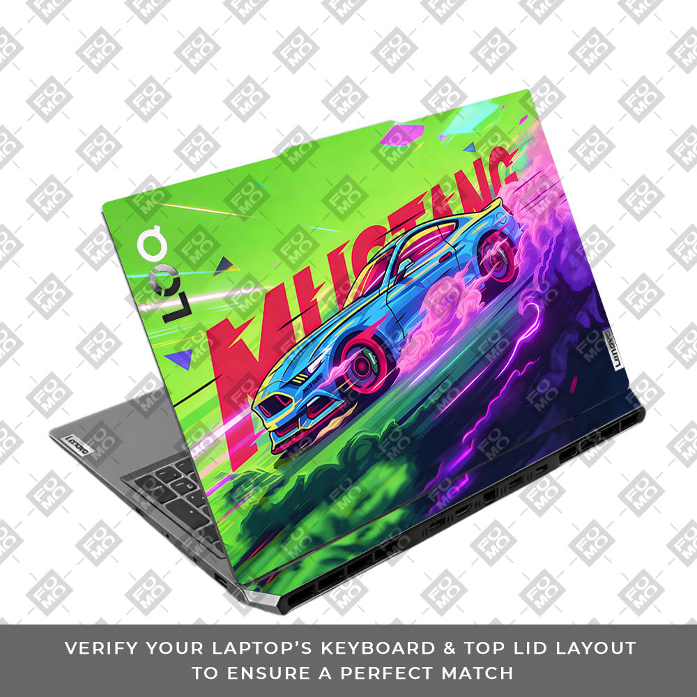 Ford Mustang Legacy Lenovo LOQ 2024, 2025 3D Laptop Skin