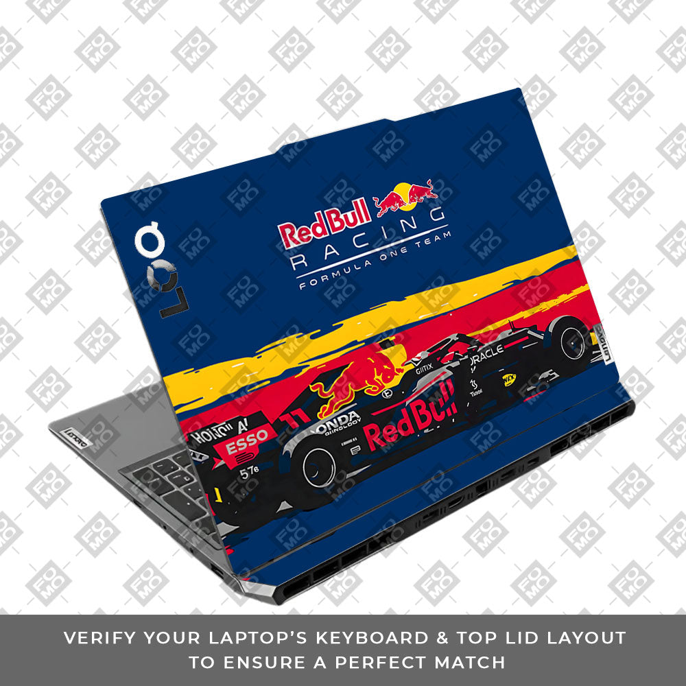 Red Bull Racing Formula One Team Lenovo LOQ 2024, 2025 3D Laptop Skin