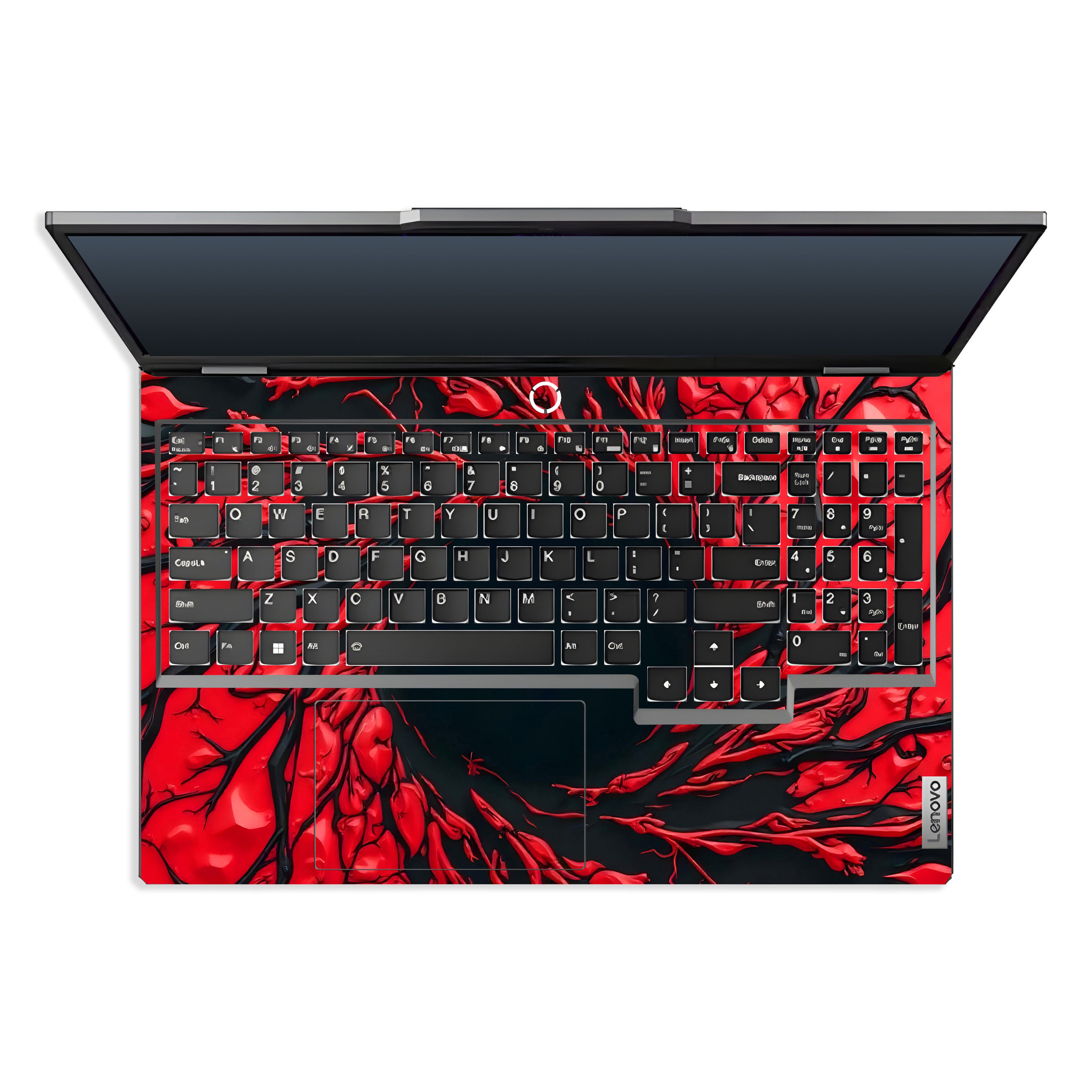 Spiderman Web Red Lenovo LOQ 2024, 2025 3D Laptop Skin