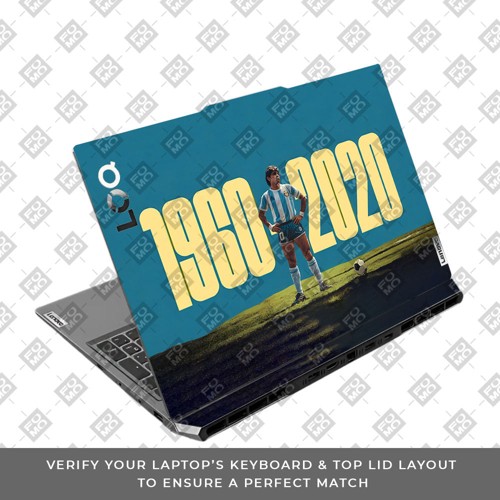 GOAT Era 1960 - 2020 Lenovo LOQ 2024, 2025 3D Laptop Skin
