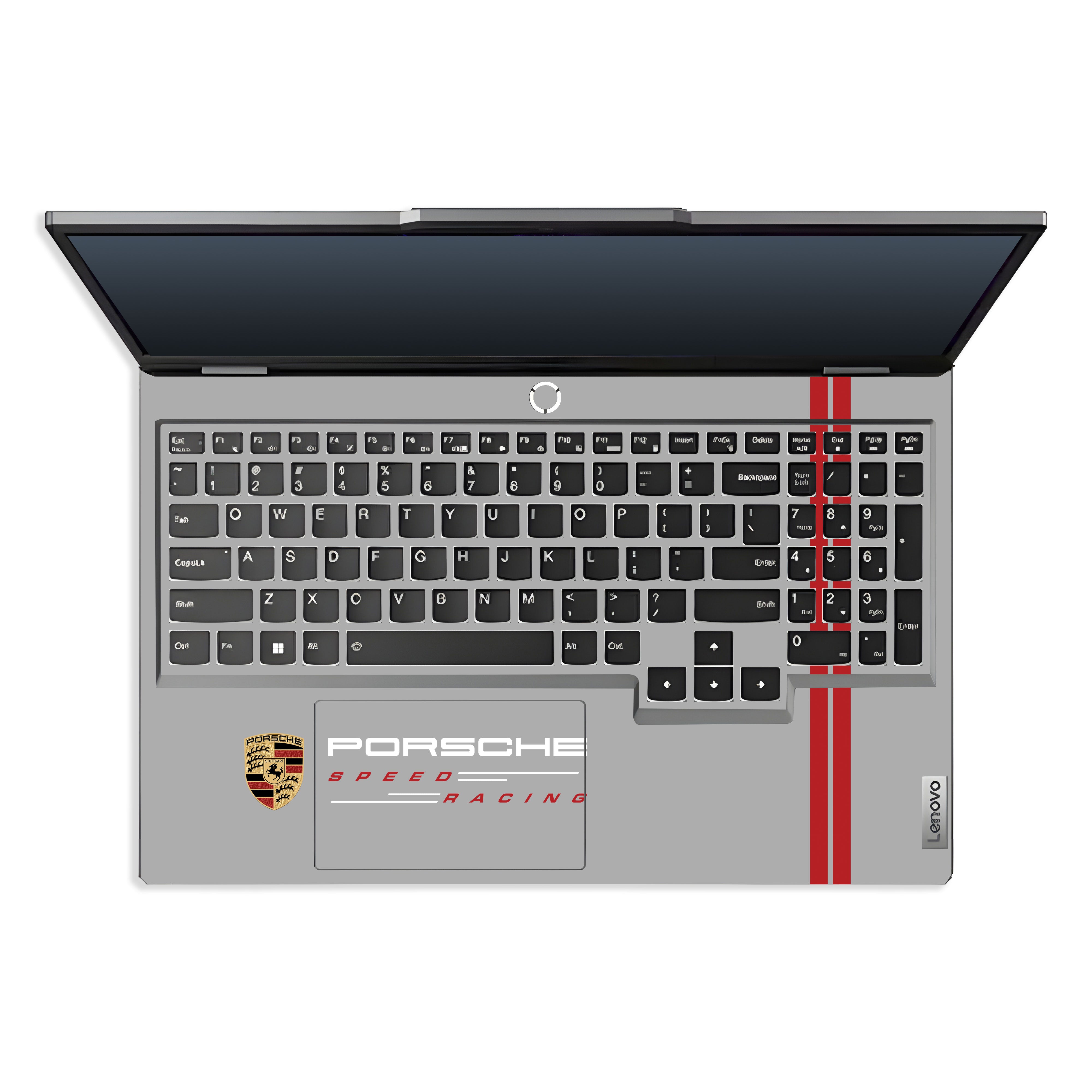 Transparent Porsche Motorsport Graphic Lenovo LOQ 2024, 2025 Laptop Skin