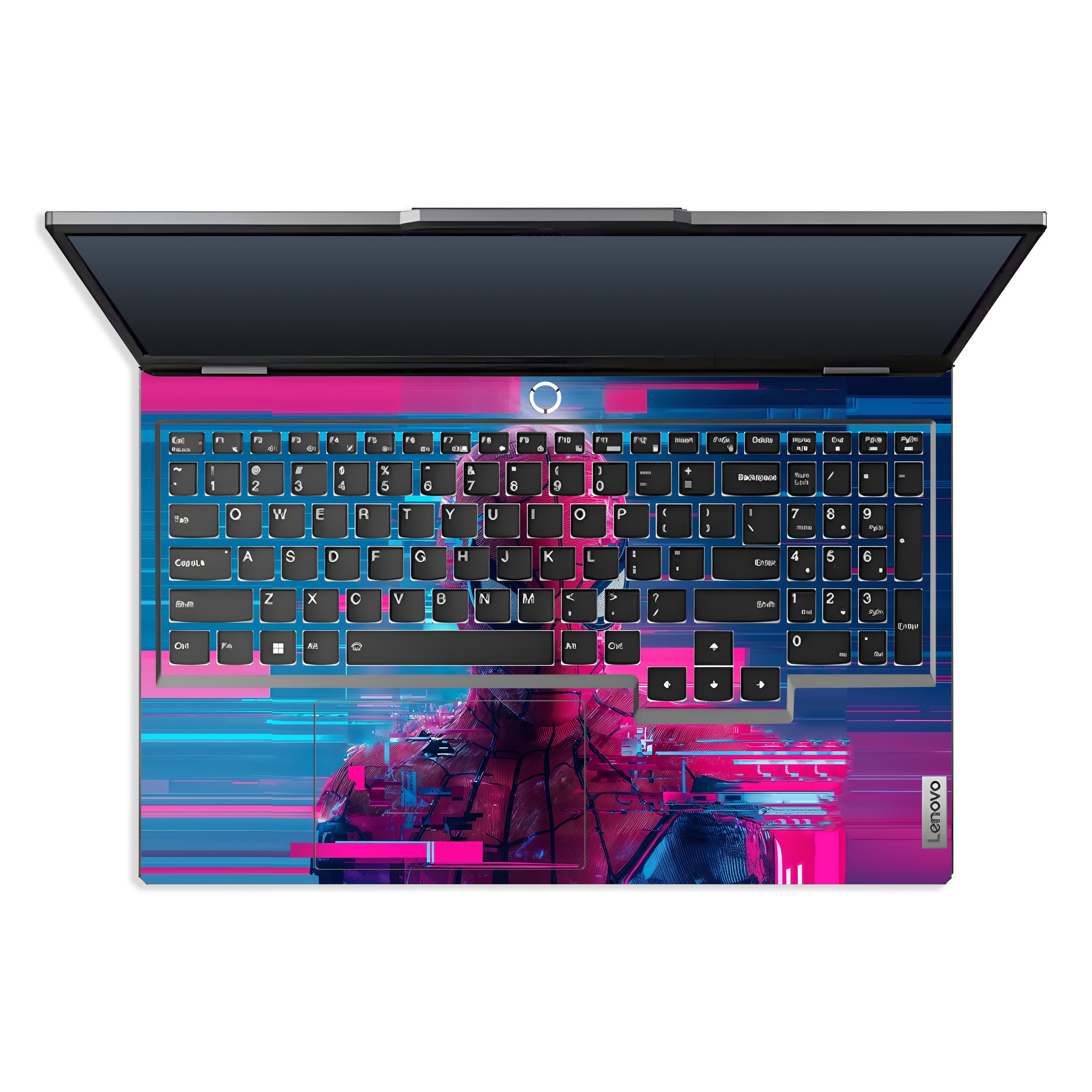 Glitch Spider Lenovo LOQ 2024, 2025 3D Laptop Skin