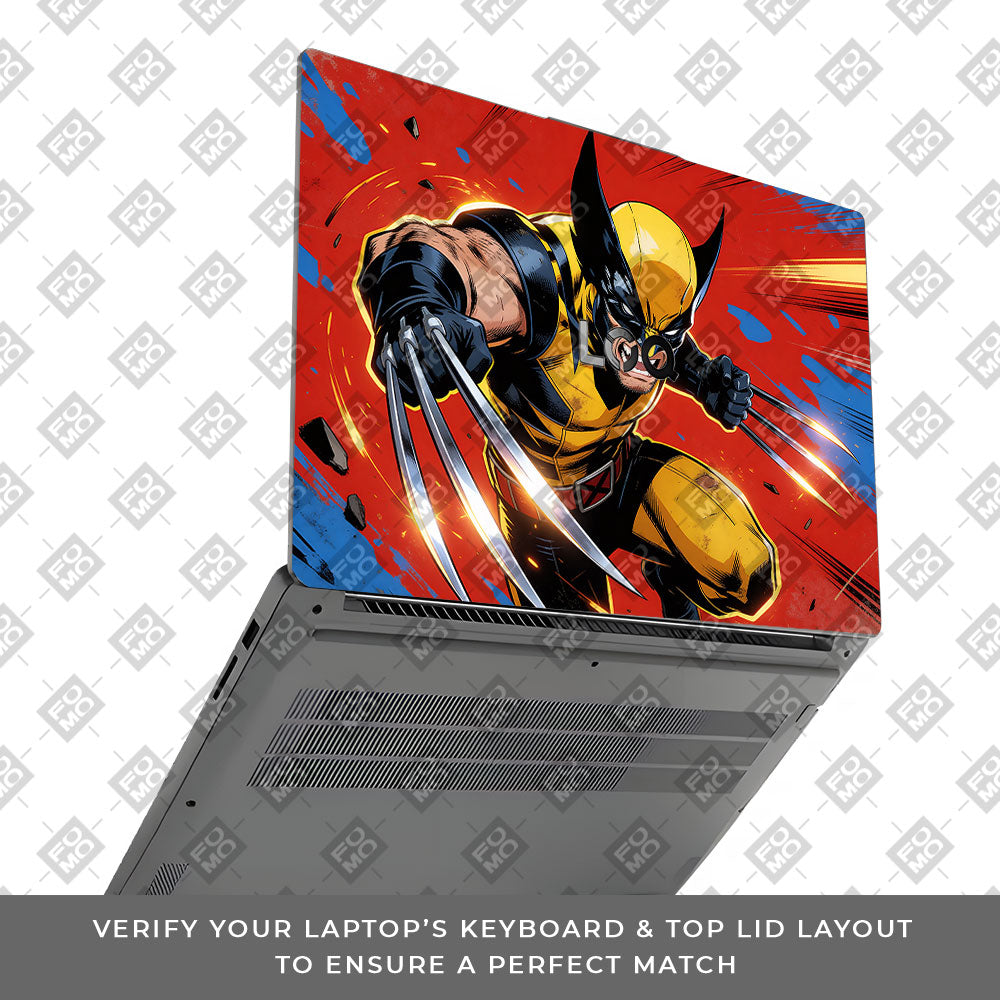 Adamantium Rage Lenovo LOQ Essential 15IAX9E 3D Laptop Skin