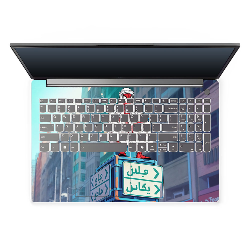 Arabian Spider Man Lenovo LOQ Essential 15IAX9E 3D Laptop Skin