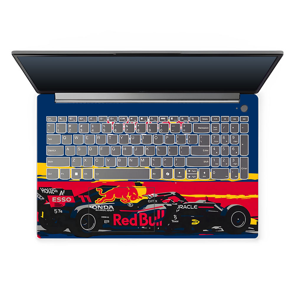 Red Bull Racing Formula One Team Lenovo LOQ Essential 15IAX9E 3D Laptop Skin