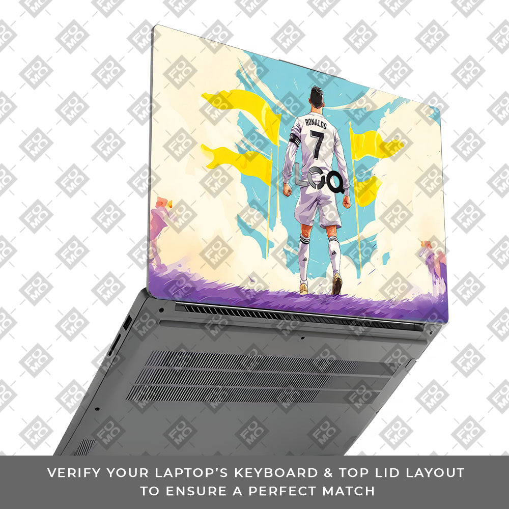 Ronaldo Final Boss Lenovo LOQ Essential 15IAX9E 3D Laptop Skin