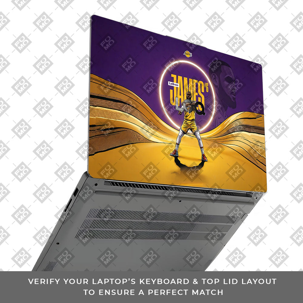 LeBron Legacy Lenovo LOQ Essential 15IAX9E 3D Laptop Skin