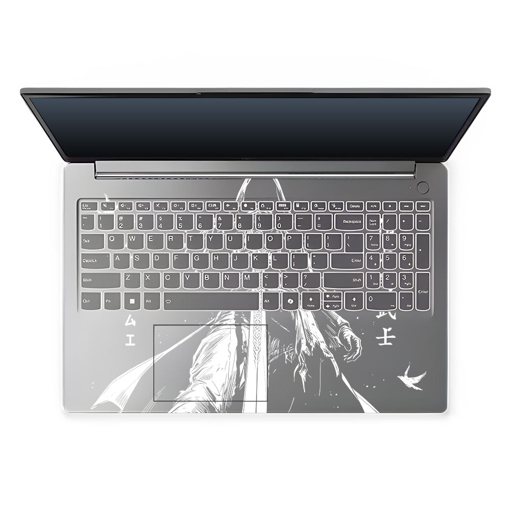 Transparent Ghost Samurai Lenovo LOQ Essential 15IAX9E Laptop Skin