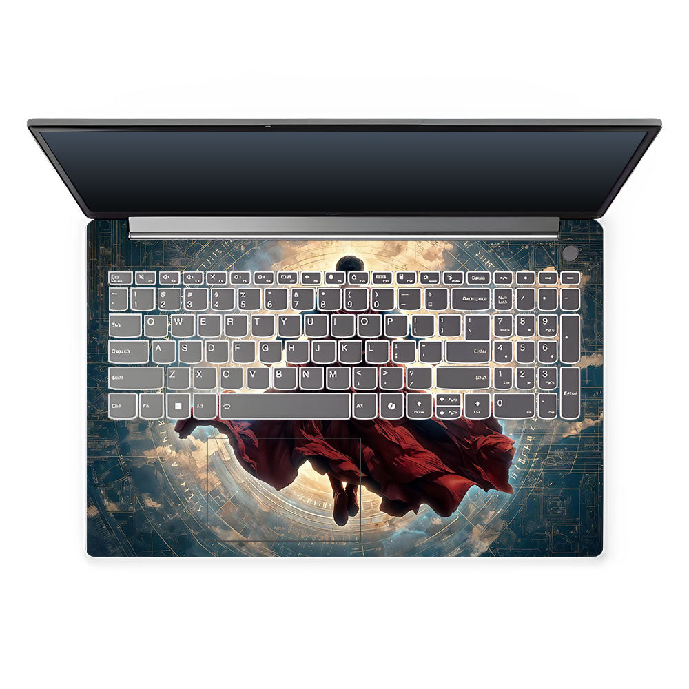 Superman Flying Beyond the Cosmos Lenovo LOQ Essential 15IAX9E 3D Laptop Skin