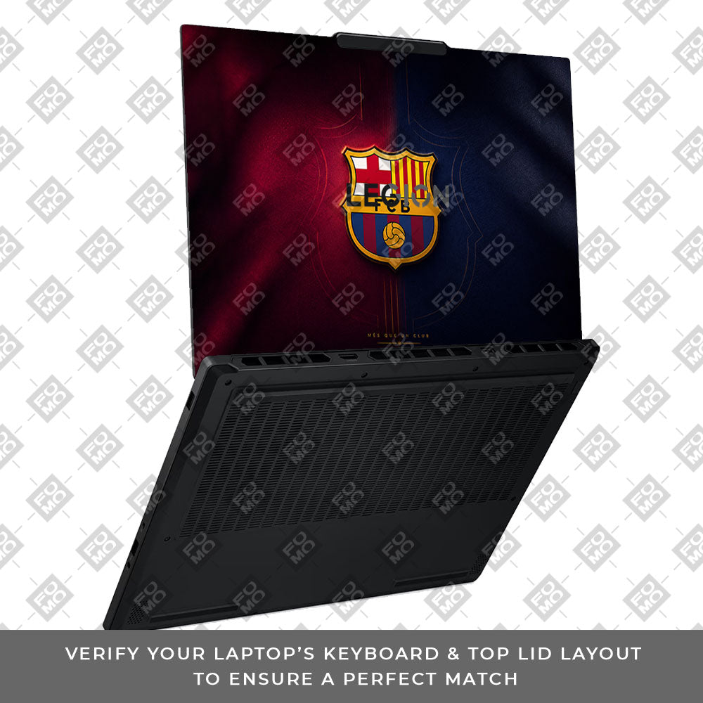Catalan Pride Barcelona Legacy Lenovo Legion 5 15AHP10 3D Laptop Skin