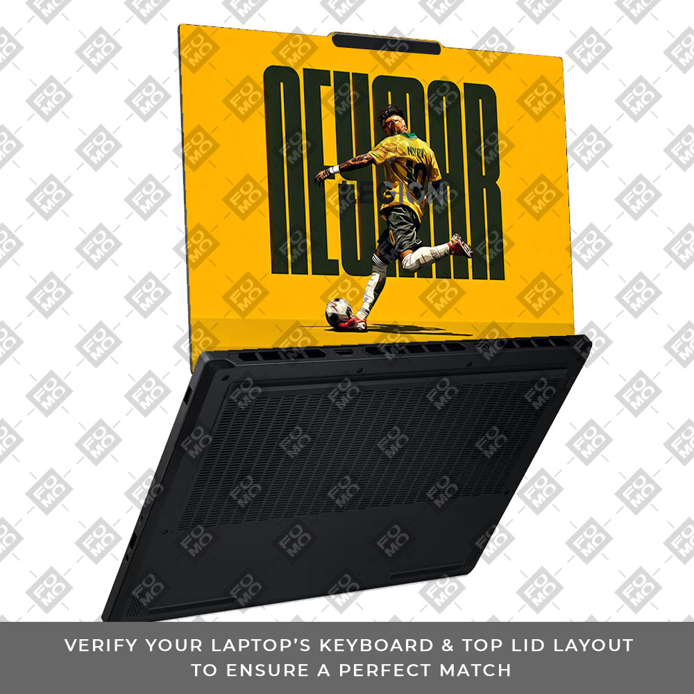 Neymar Brazil Drip Lenovo Legion 5 15AHP10 3D Laptop Skin