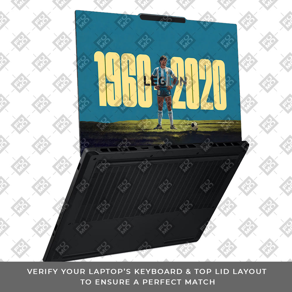 GOAT Era 1960 - 2020 Lenovo Legion 5 15AHP10 3D Laptop Skin