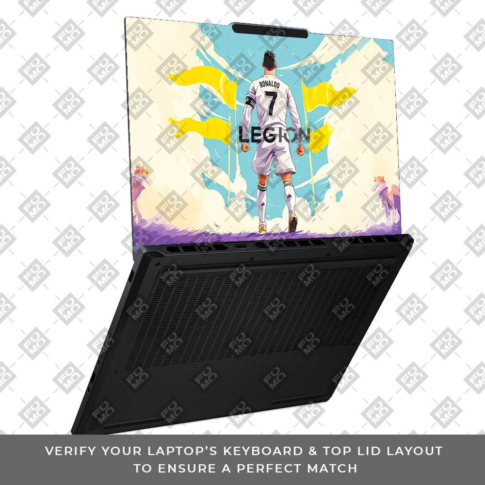 Ronaldo Final Boss Lenovo Legion 5 15AHP10 3D Laptop Skin