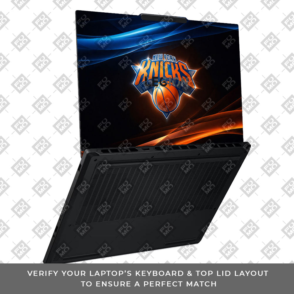 Knicks Glow Lenovo Legion 5 15AHP10 3D Laptop Skin