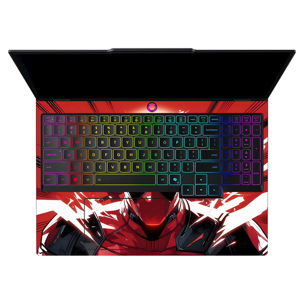 Deadpool Red Fury Lenovo Legion 5 15AHP10 3D Laptop Skin