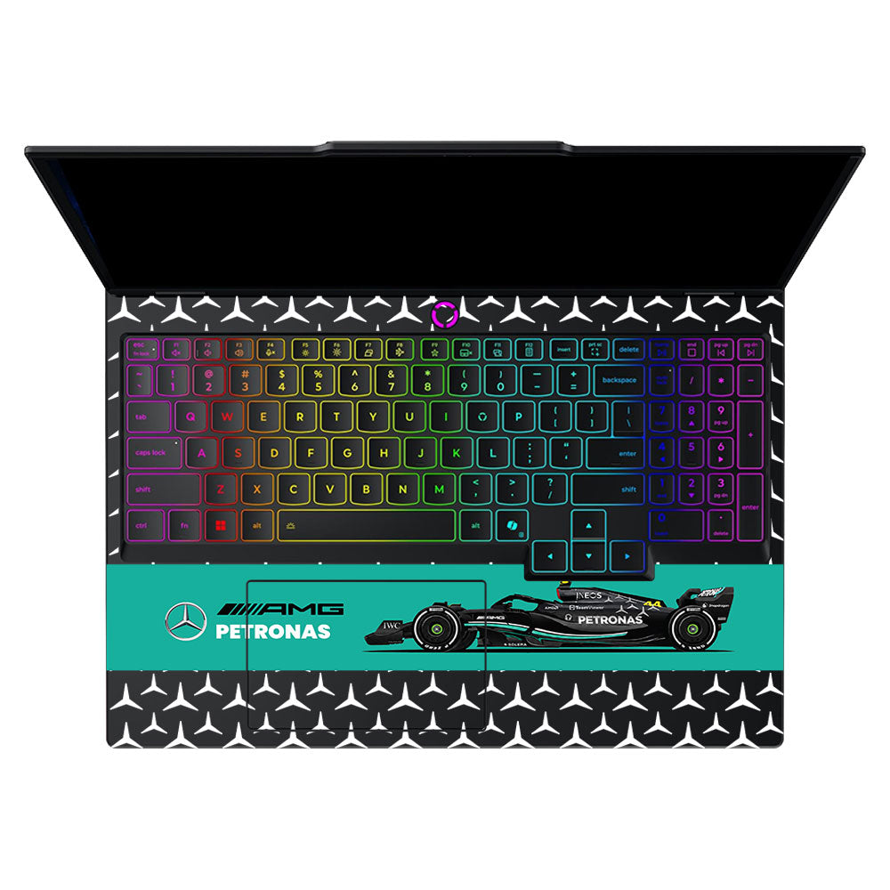 Transparent Mercedes AMG F1 Lenovo Legion 5 15AHP10 Laptop Skin
