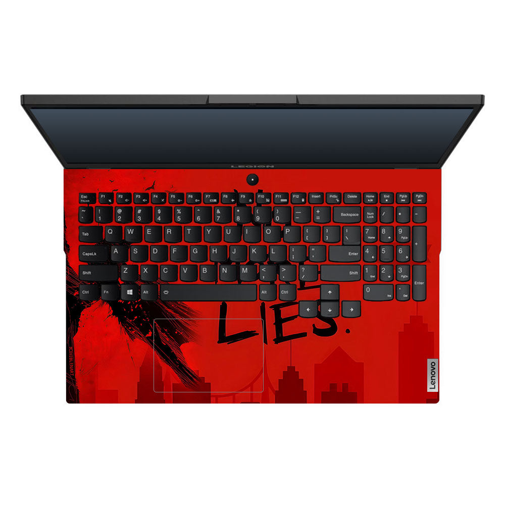 Batman No More Lies Lenovo Legion 5 15ARH05 3D Laptop Skin