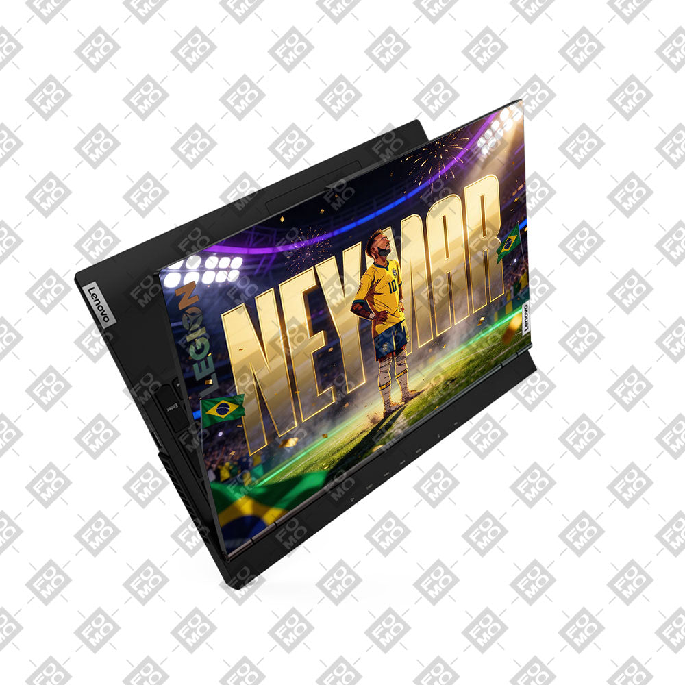 Neymar Golden Aura Lenovo Legion 5 15ARH05 3D Laptop Skin