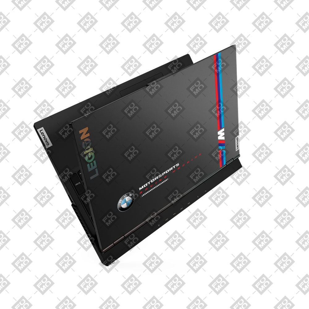 Transparent BMW Racing Graphic Lenovo Legion 5 15ARH05 Laptop Skin