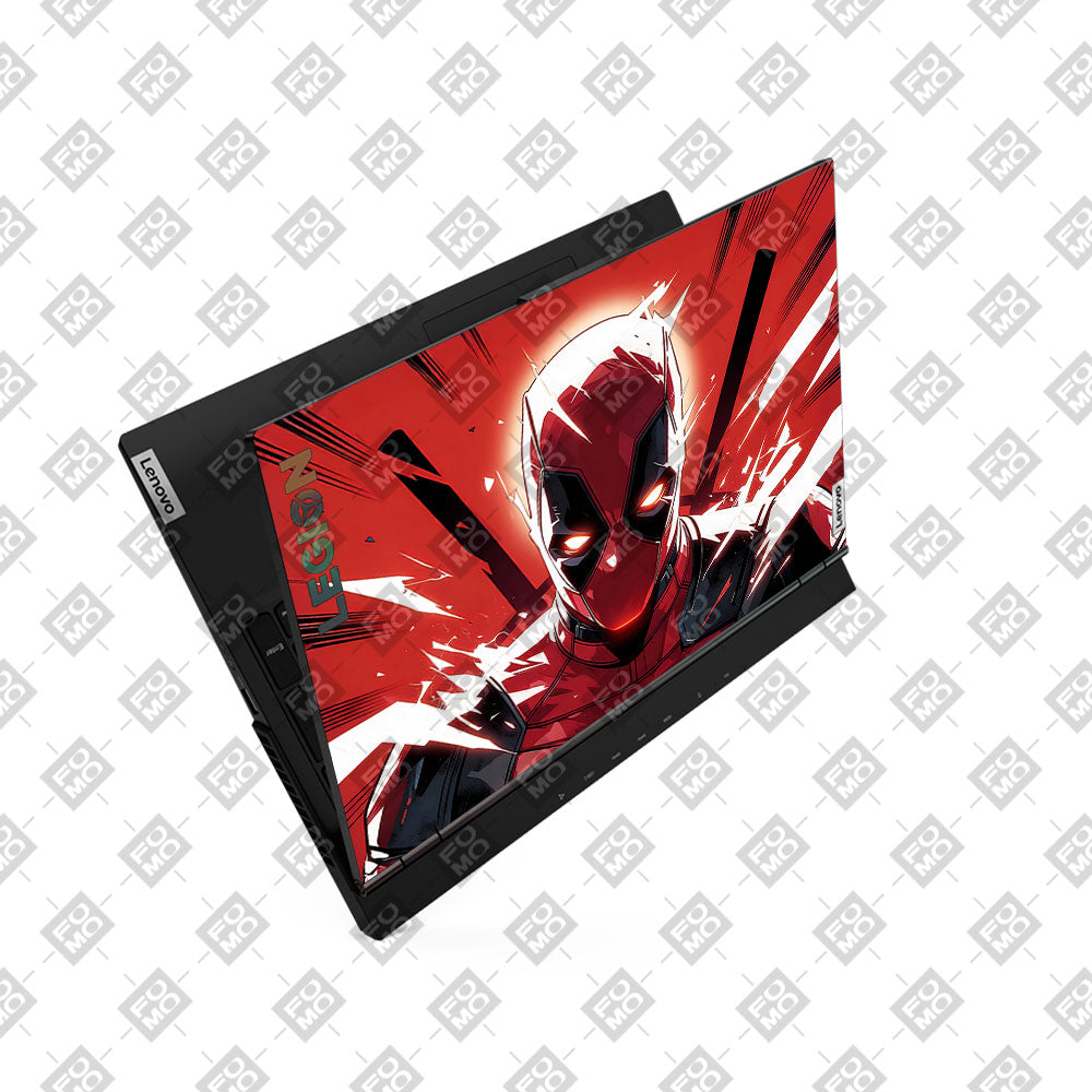 Deadpool Red Fury Lenovo Legion 5 15ARH05 3D Laptop Skin