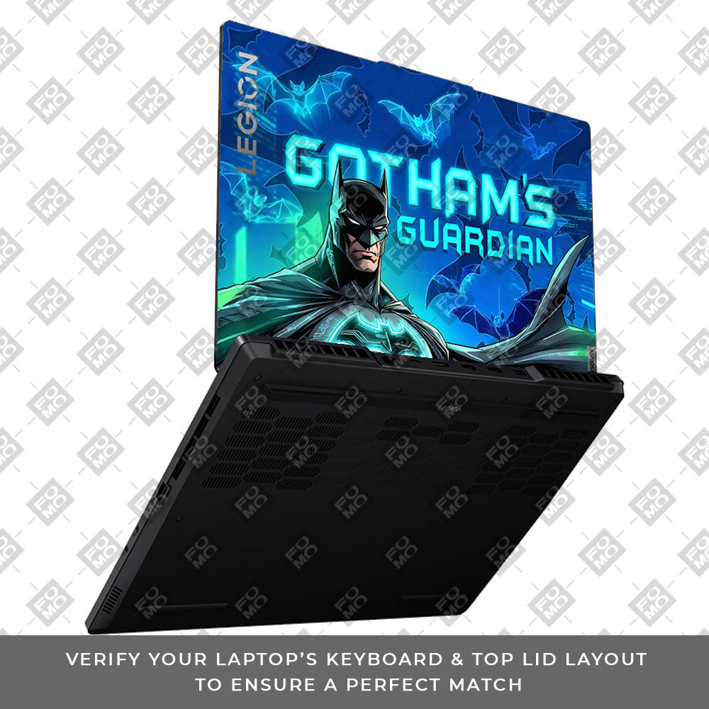Gotham's Guardian Batman Lenovo Legion 5 15ARP8 3D Laptop Skin