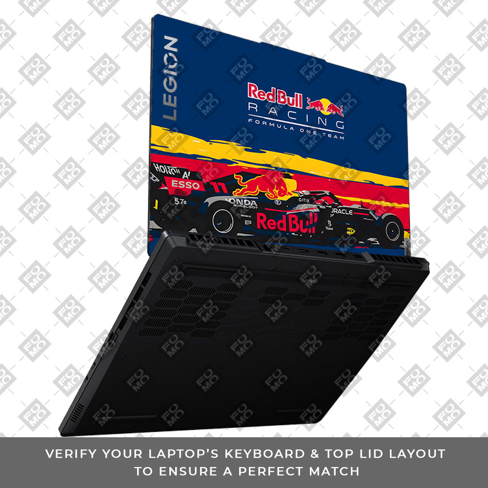 Red Bull Racing Formula One Team Lenovo Legion 5 15ARP8 3D Laptop Skin