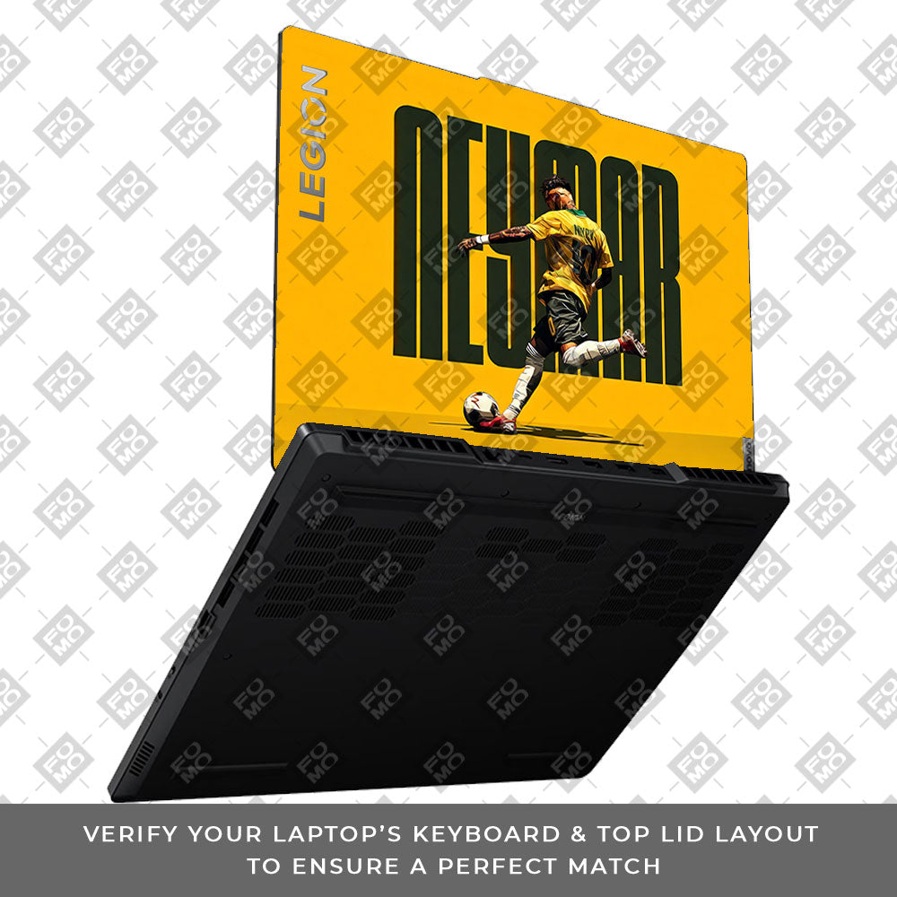 Neymar Brazil Drip Lenovo Legion 5 15ARP8 3D Laptop Skin