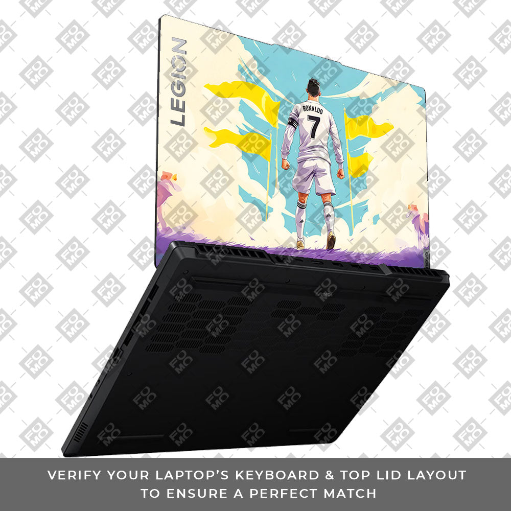 Ronaldo Final Boss Lenovo Legion 5 15ARP8 3D Laptop Skin