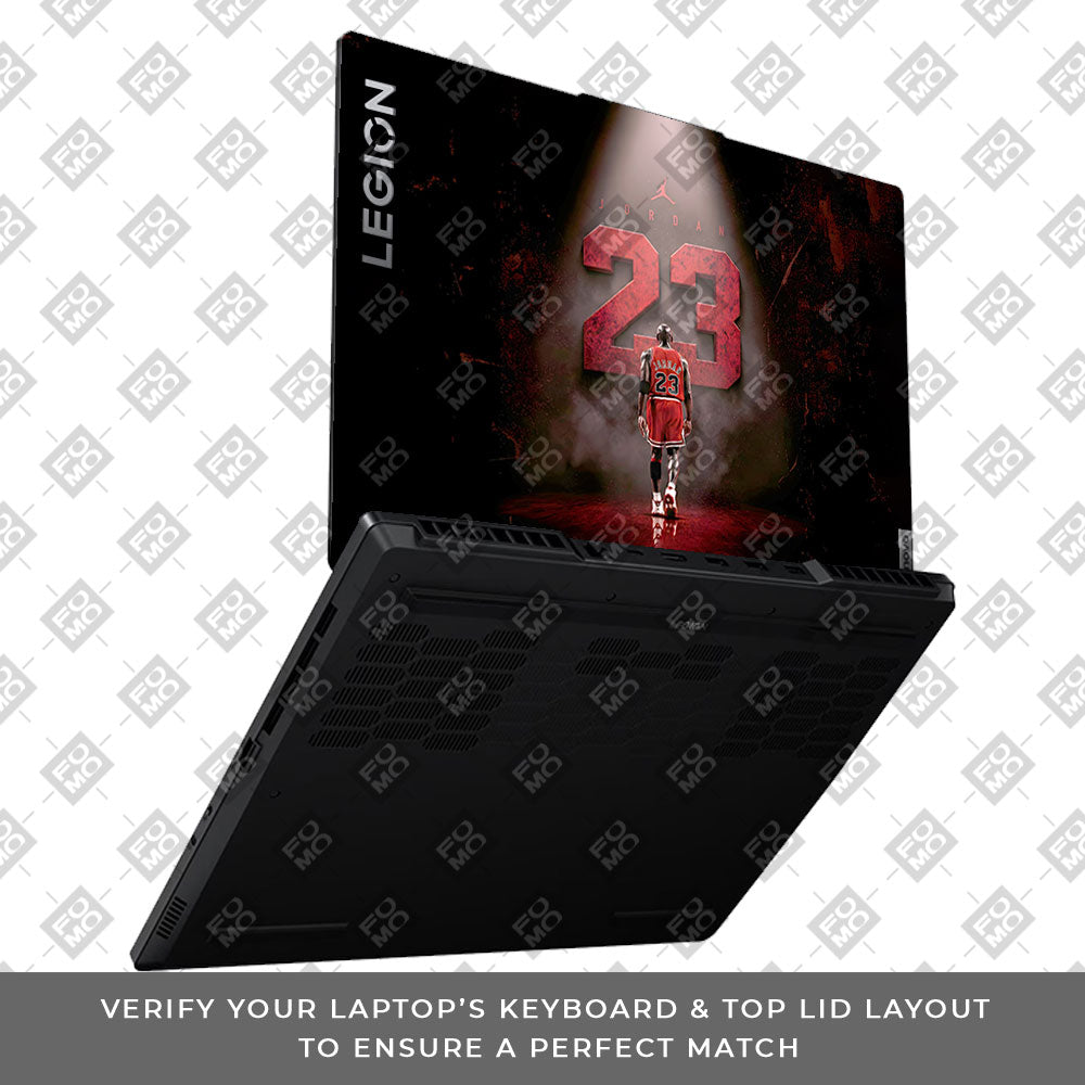 Jordan 23 Lenovo Legion 5 15ARP8 3D Laptop Skin
