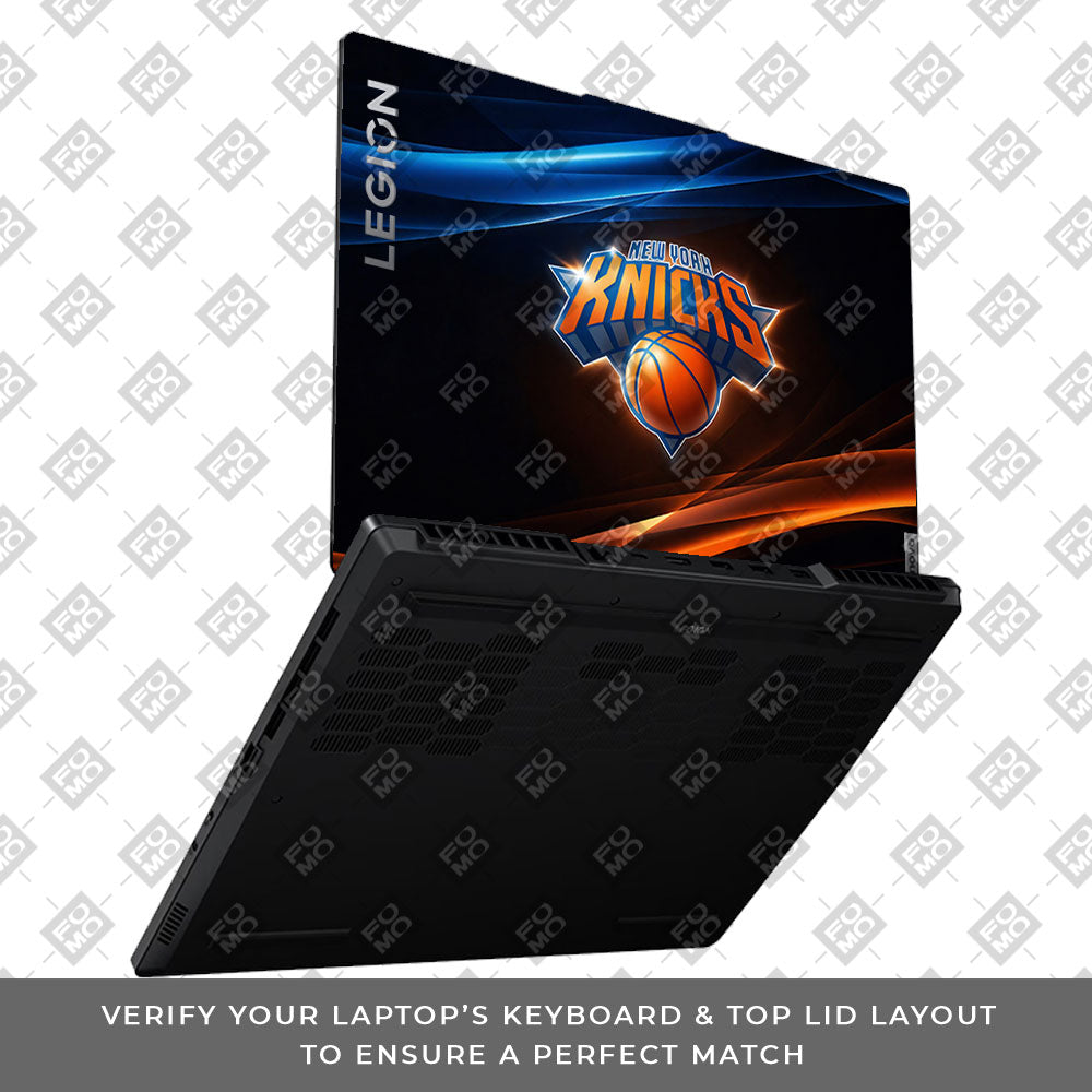 Knicks Glow Lenovo Legion 5 15ARP8 3D Laptop Skin