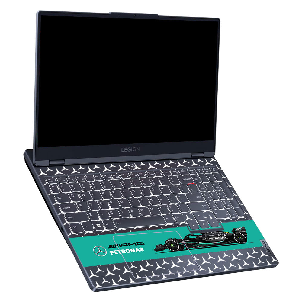 Transparent Mercedes AMG F1 Lenovo Legion 5 15ARP8 Laptop Skin