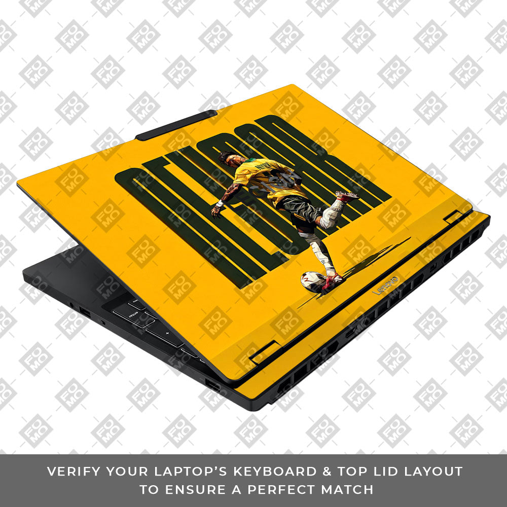 Neymar Brazil Drip Lenovo Legion 5 15IAX10 3D Laptop Skin