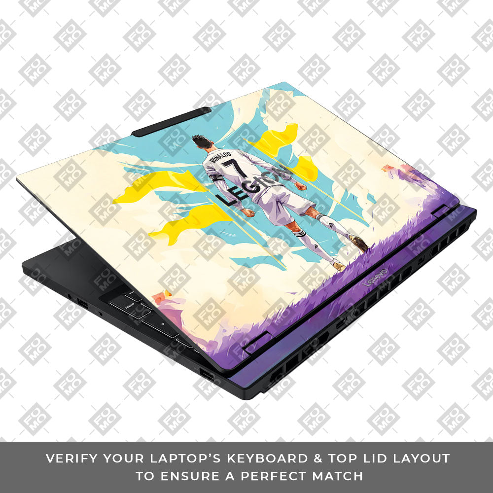 Ronaldo Final Boss Lenovo Legion 5 15IAX10 3D Laptop Skin