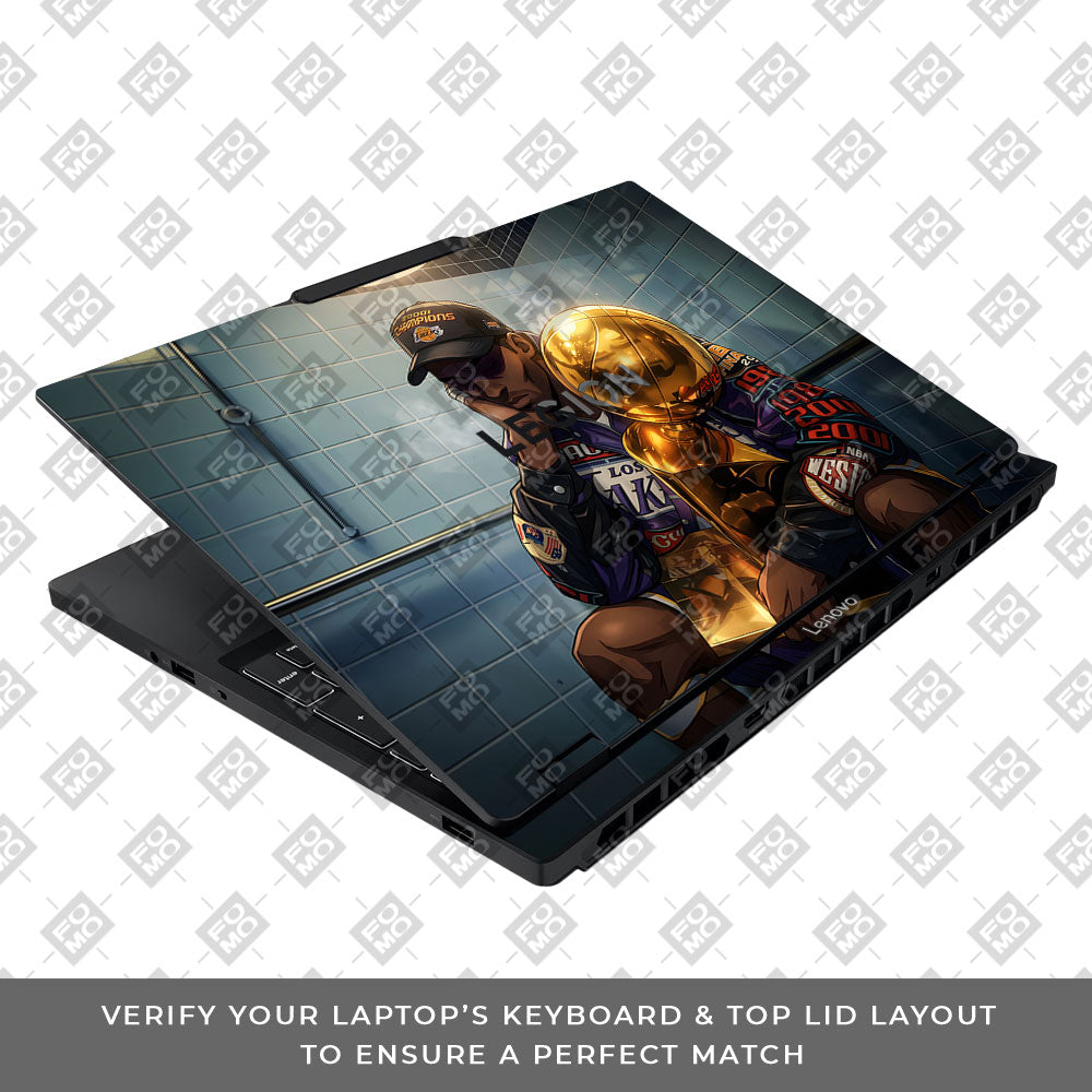 Kobe Trophy Lenovo Legion 5 15IAX10 3D Laptop Skin