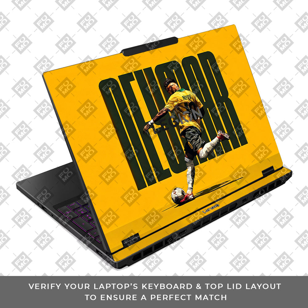 Neymar Brazil Drip Lenovo Legion 5 15IRX10 3D Laptop Skin