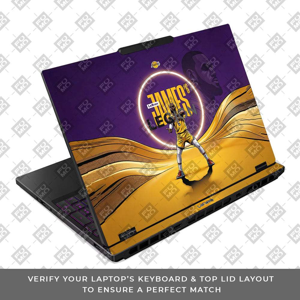 LeBron Legacy Lenovo Legion 5 15IRX10 3D Laptop Skin