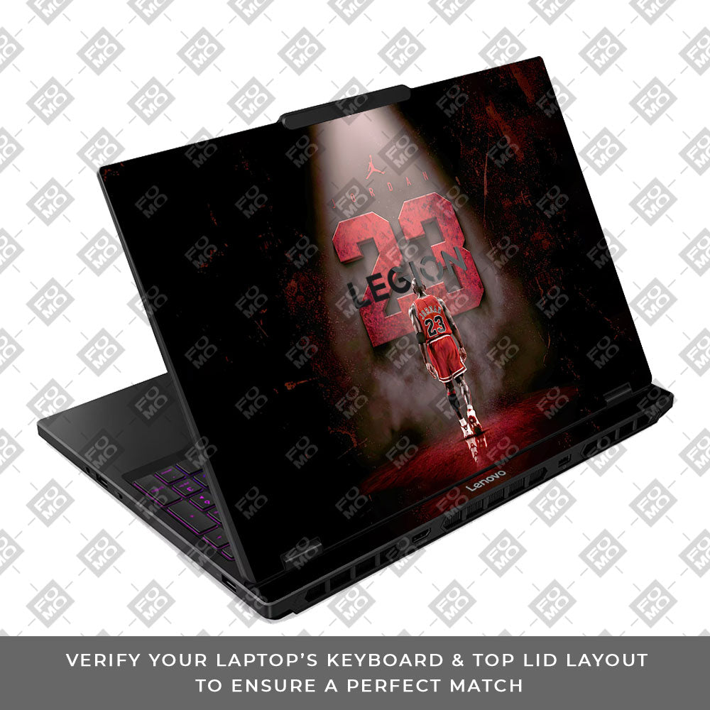 Jordan 23 Lenovo Legion 5 15IRX10 3D Laptop Skin
