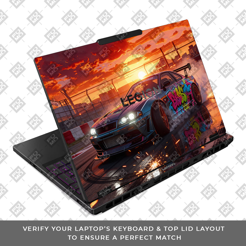Tokyo Drift Vibes Lenovo Legion 5 15IRX10 Laptop Skin