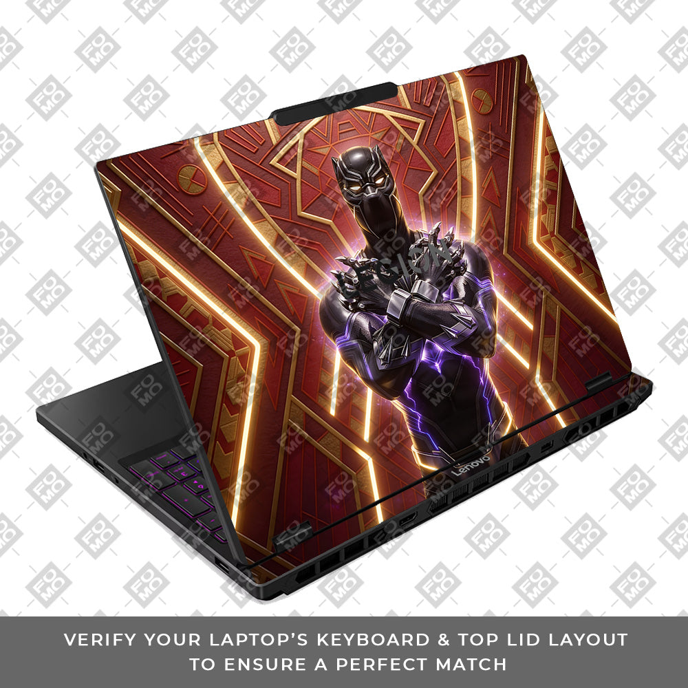 Wakanda Royal Power Lenovo Legion 5 15IRX10 Laptop Skin