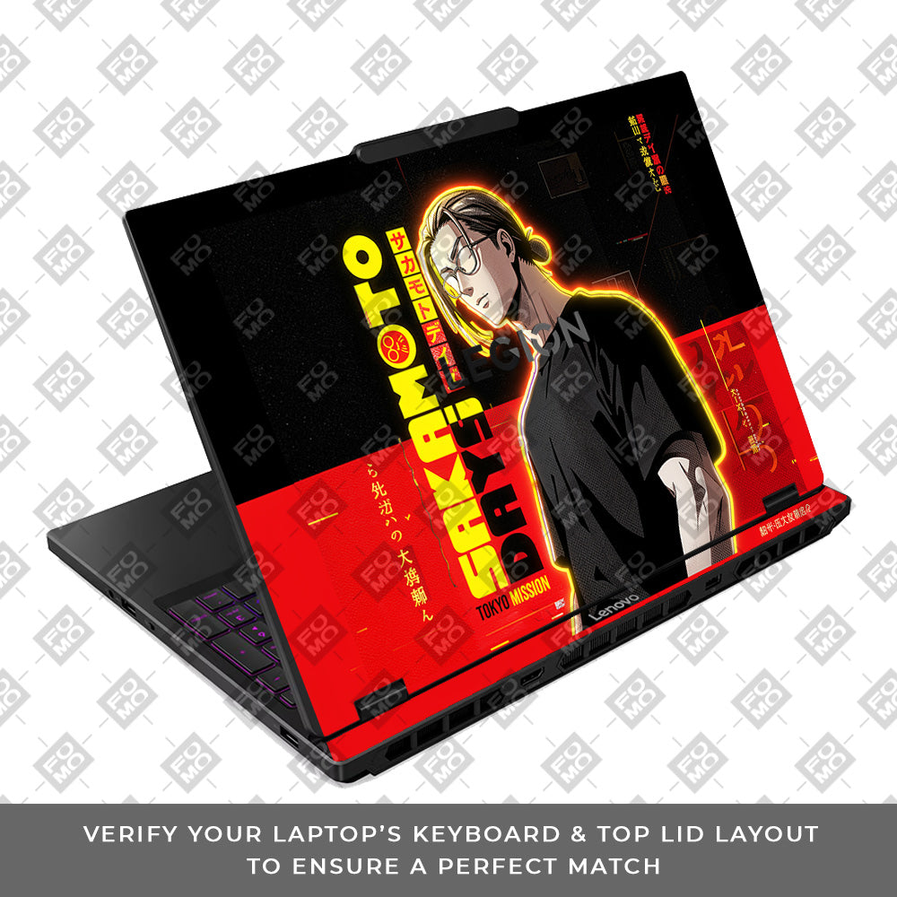 Taro Sakomoto Lenovo Legion 5 15IRX10 Laptop Skin